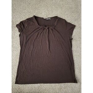 Studio Works Women’s Large Brown Top